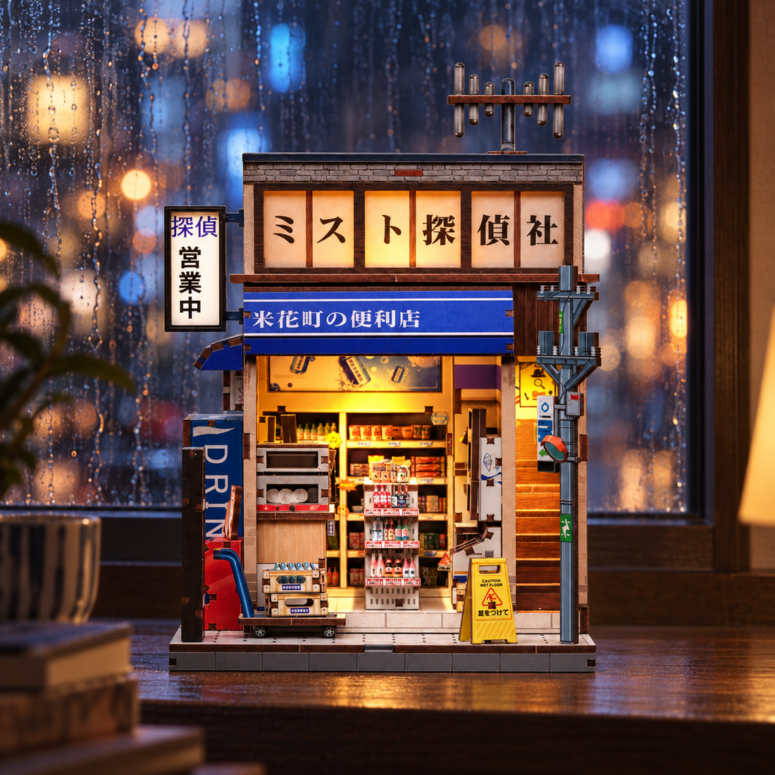 Le Konbini de Minuit – book nook japonais miniature