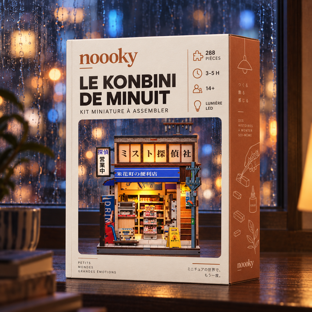 Le Konbini de Minuit dans une ambiance japonaise nocturne