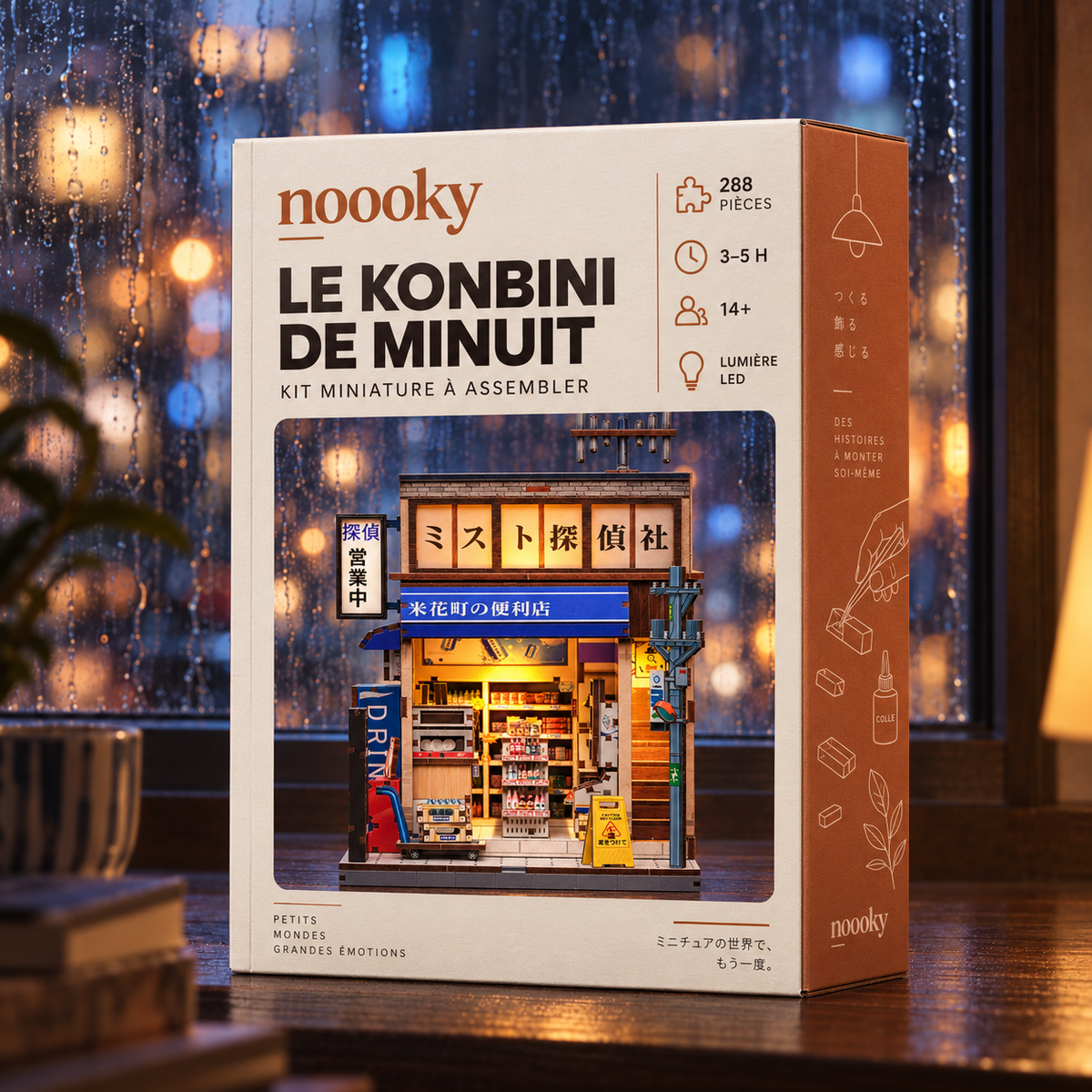Le Konbini de Minuit dans une ambiance japonaise nocturne