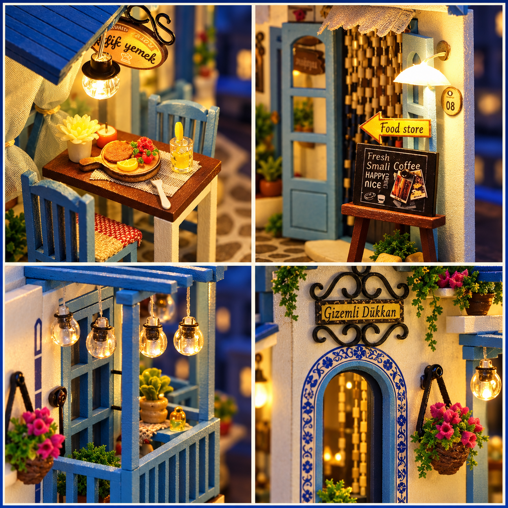 La Brise d’Azur – miniature méditerranéenne lumineuse