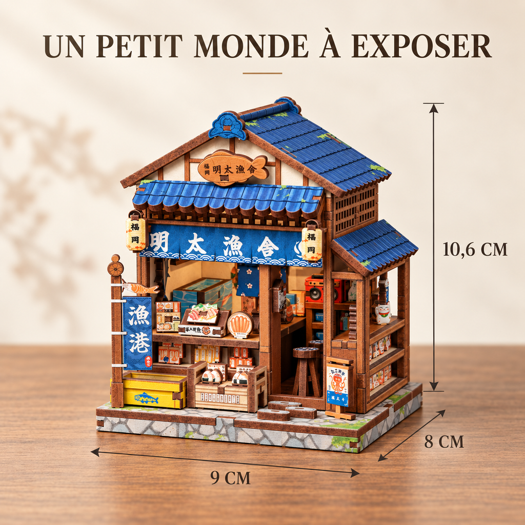 Dimensions de La Poissonnerie de Fukuoka miniature